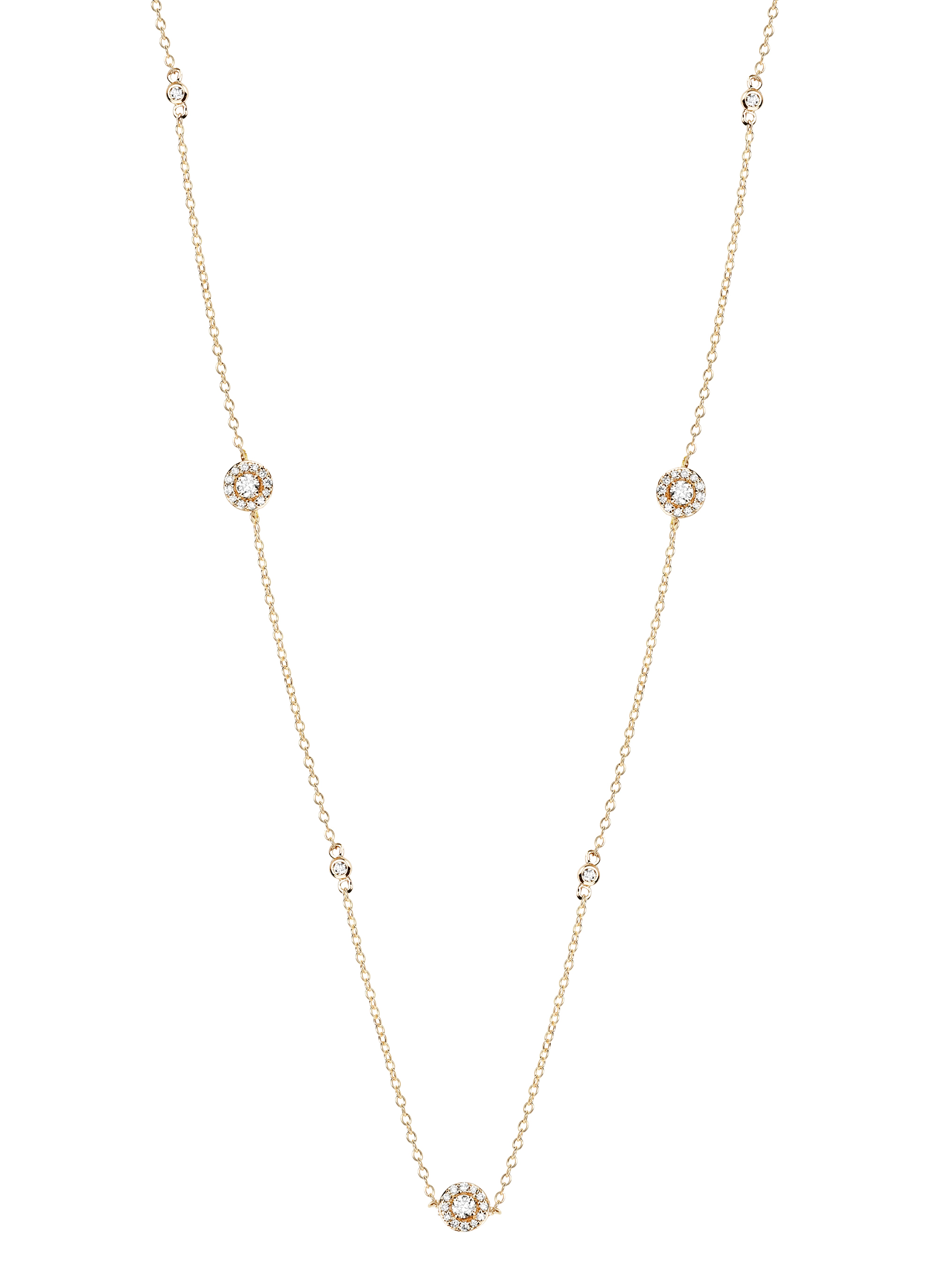 14K Gold & Diamond Delicate Layering Necklace