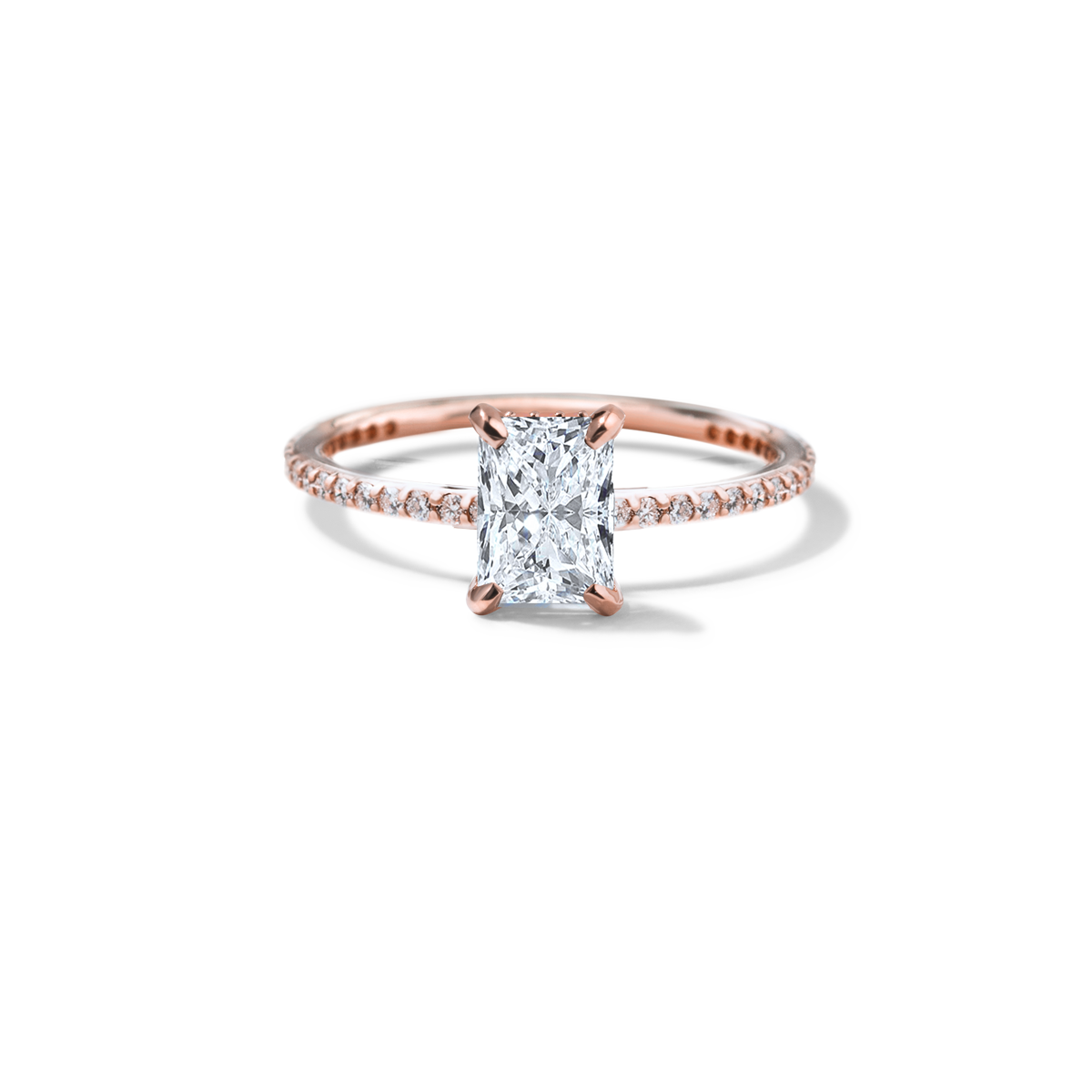 18K Rose Gold Radiant