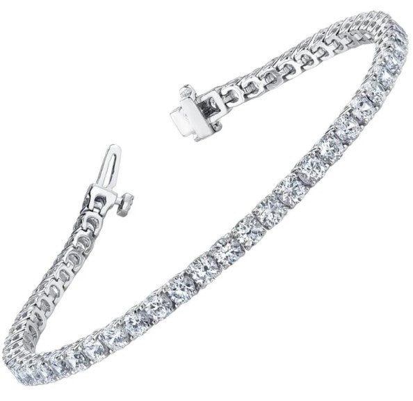 Lab Grown 10CTW Diamond Tennis Bracelet