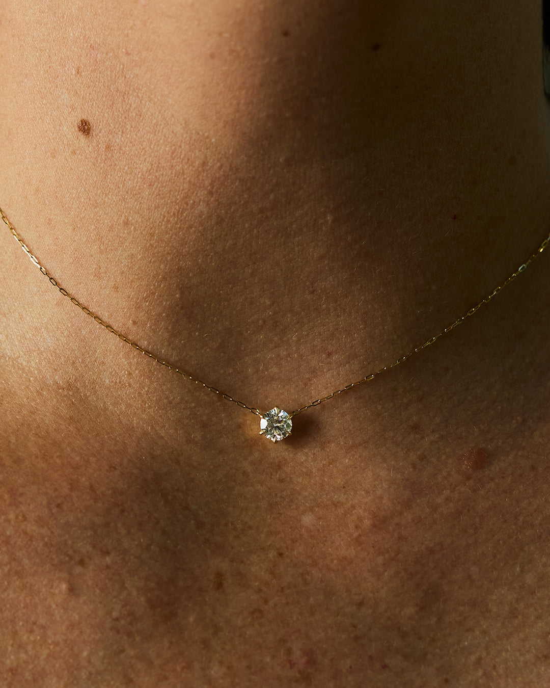 Round Diamond Pendant