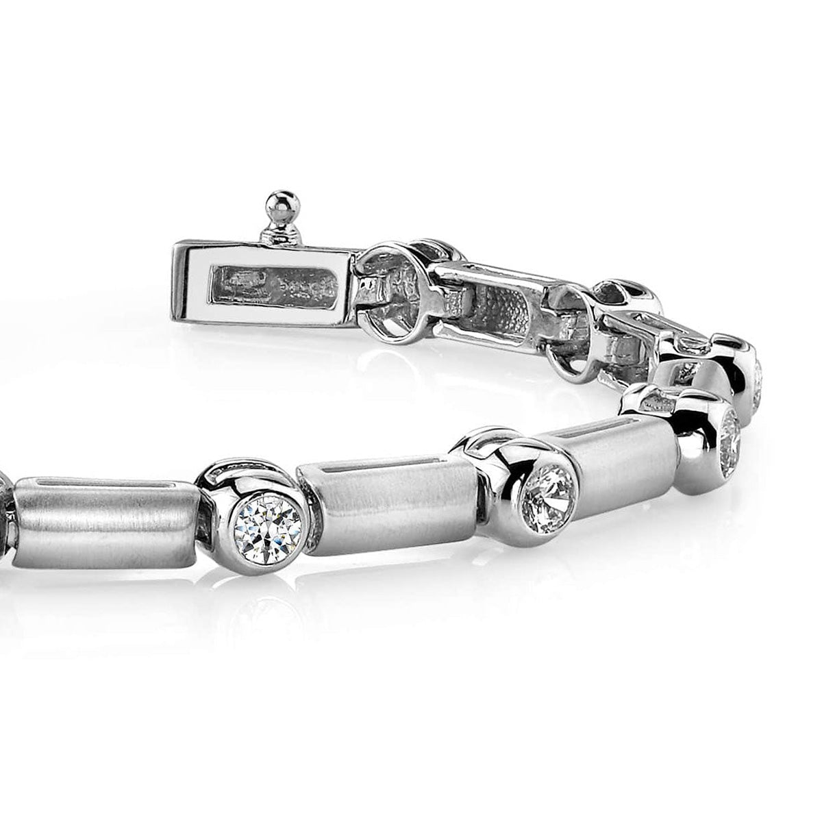 Diamond And Bar Bracelet