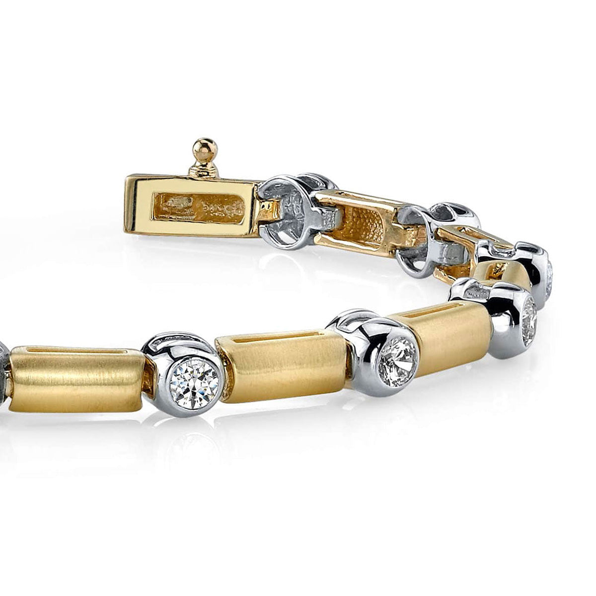 Diamond And Bar Bracelet