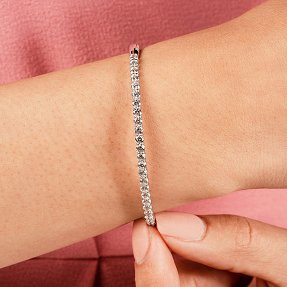 Diamond Top Bangle