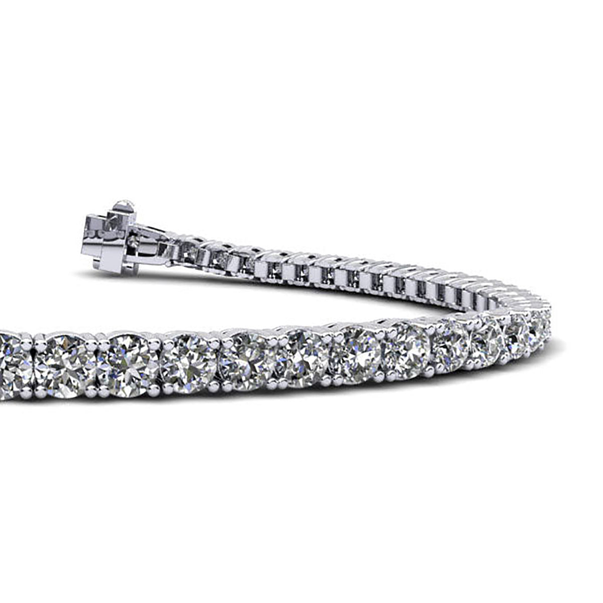 Diamond Dreams Graduated Tennis Bracelet