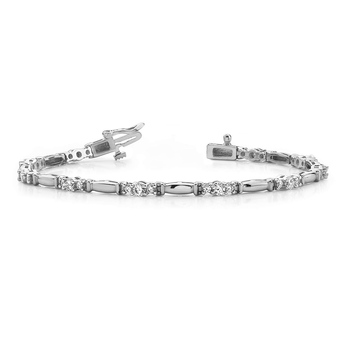 Diamond Triplet Bracelet