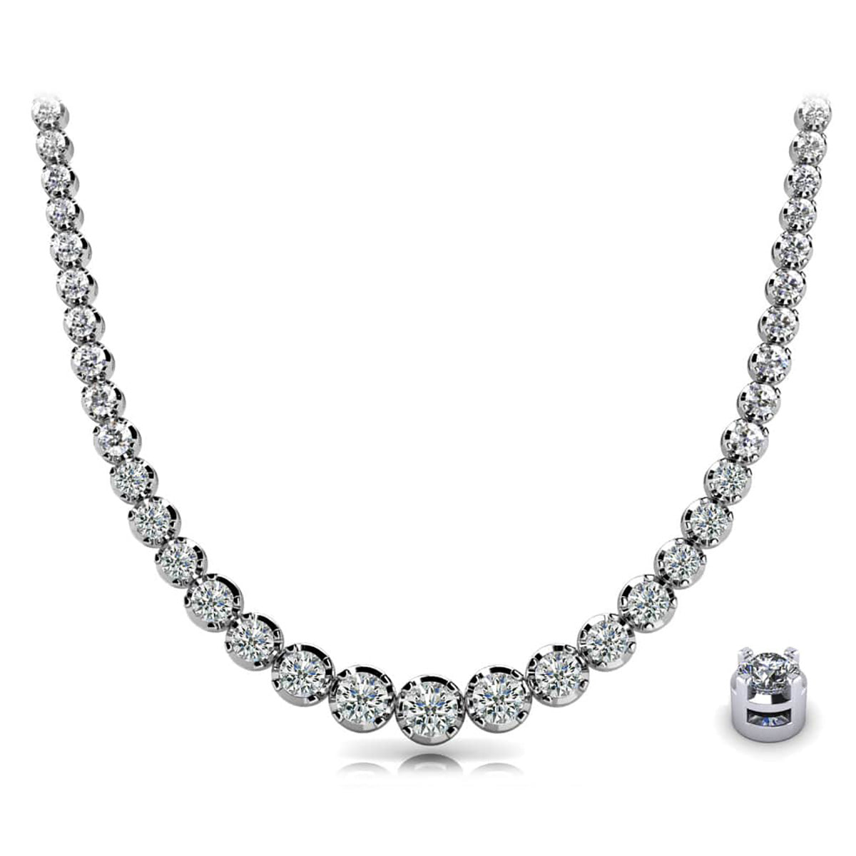 Diamond Strand Necklace